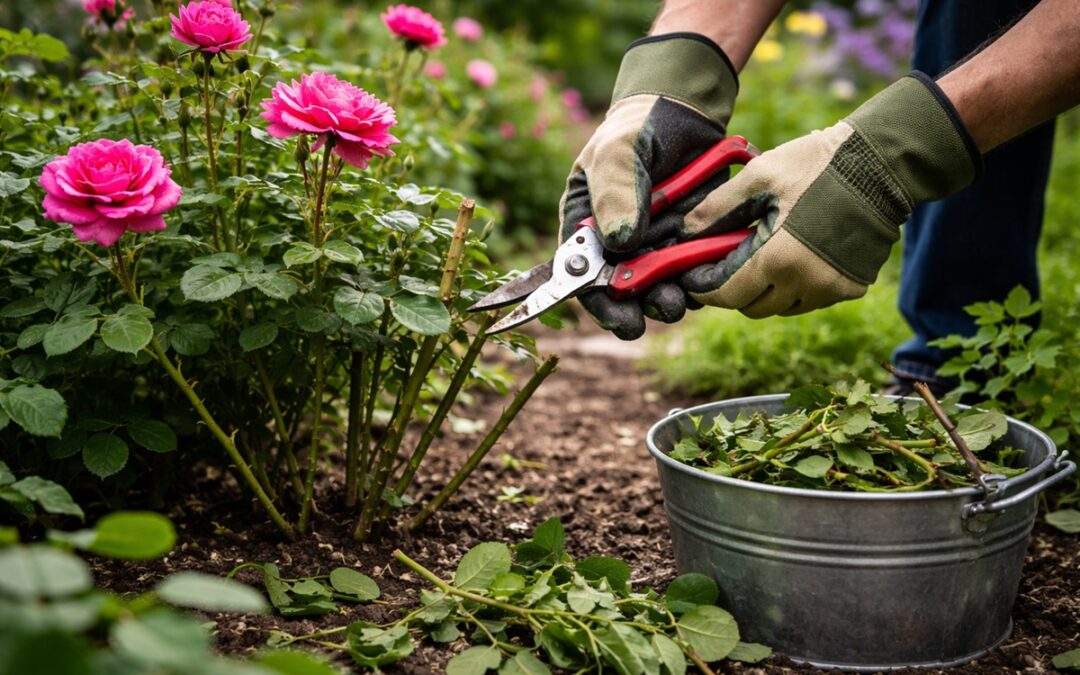 Rozen snoeien: wanneer en hoe voor gezonde en volle bloei