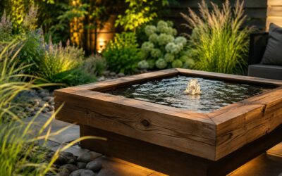 Watertafel tuin zelf maken: een sfeervolle blikvanger voor iedere tuin