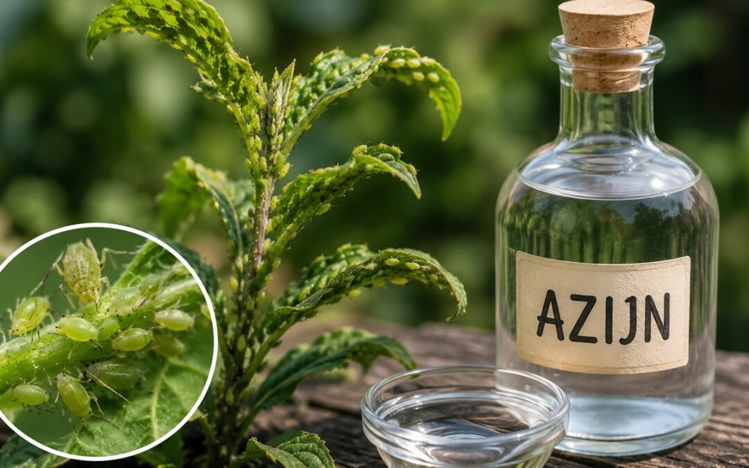 Bladluis bestrijden met azijn: werkt het?