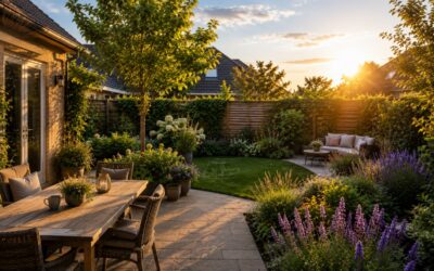 Tuin op het zuidoosten